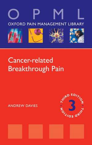 Cancer-related Breakthrough Pain de Andrew Davies