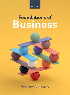 Foundations of Business de Andrew Gillespie