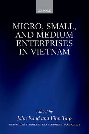 Micro, Small, and Medium Enterprises in Vietnam de John Rand