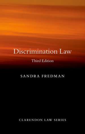 Discrimination Law de Sandra Fredman FBA KC