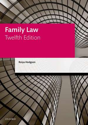 Family Law de Roiya Hodgson