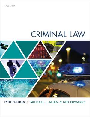 Criminal Law de Michael Allen