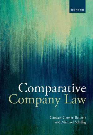 Comparative Company Law de Carsten Gerner-Beuerle