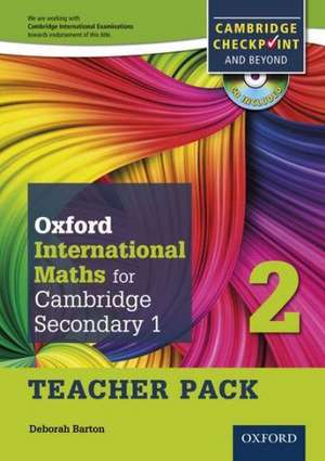 Complete Mathematics for Cambridge Lower Secondary Teacher Pack 2 (First Edition) de Deborah Barton