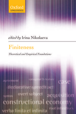 Finiteness: Theoretical and Empirical Foundations de Irina Nikolaeva