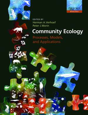 Community Ecology: Processes, Models, and Applications de Herman A. Verhoef