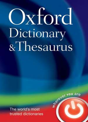 Oxford Dictionary and Thesaurus de Oxford Languages