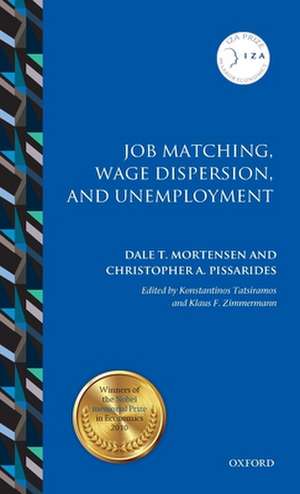 Job Matching, Wage Dispersion, and Unemployment de Dale T. Mortensen