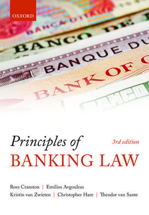 Principles of Banking Law de Sir Ross Cranston