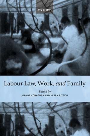 Labour Law, Work, and Family: Critical and Comparative Perspectives de Joanne Conaghan