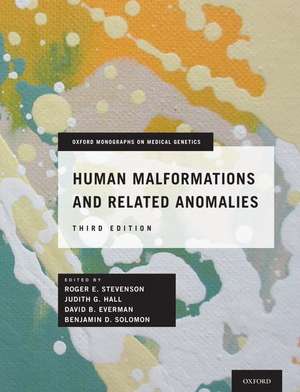 Human Malformations and Related Anomalies de Roger E. Stevenson