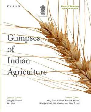 Glimpses of Indian Agriculture de Sangeeta Verma