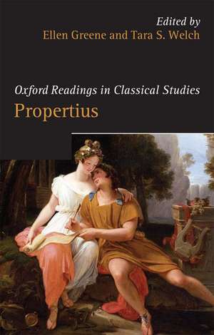 Oxford Readings in Propertius de Ellen Greene