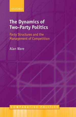 The Dynamics of Two-Party Politics: Party Structures and the Management of Competition de Alan Ware