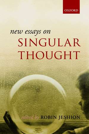 New Essays on Singular Thought de Robin Jeshion