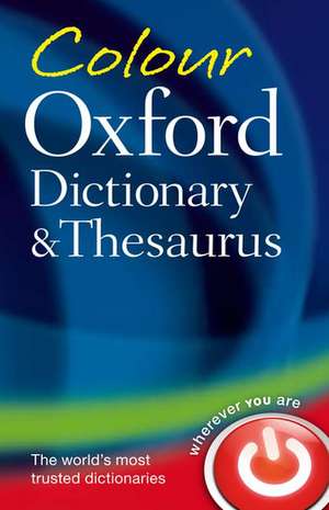 Colour Oxford Dictionary & Thesaurus de Oxford Languages