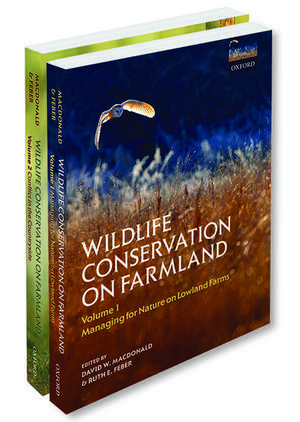 Wildlife Conservation on Farmland: Two volume set de David W. Macdonald