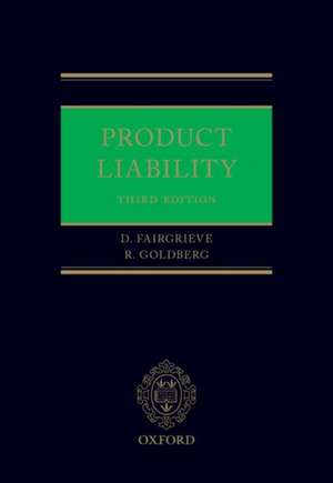 Product Liability de Duncan Fairgrieve