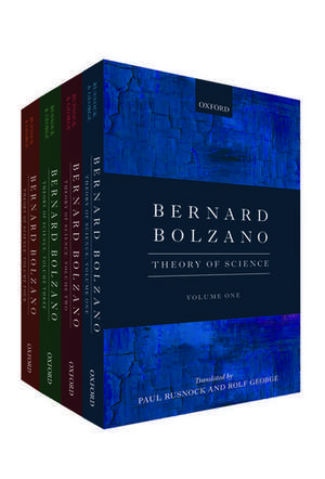 Bernard Bolzano: Theory of Science de Paul Rusnock