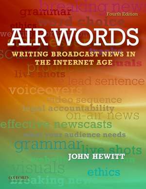 Air Words de John Hewitt