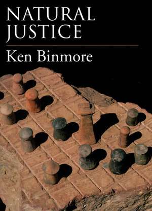 Natural Justice de Ken Binmore