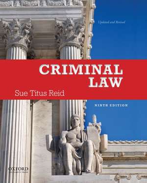 Criminal Law de Sue Titus Reid