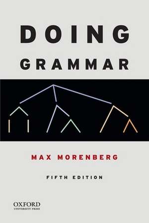 Doing Grammar de Max Morenberg