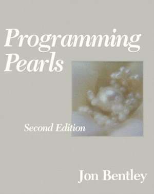 Programming Pearls de Jon Bentley