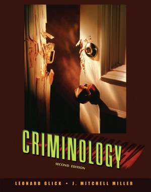 Criminology de Leonard B. Glick