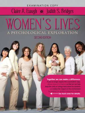 Women's Lives de Claire Etaugh