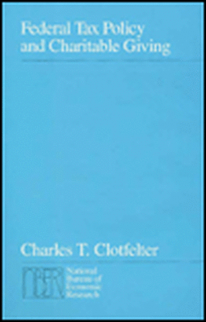 Federal Tax Policy and Charitable Giving de Charles T. Clotfelter