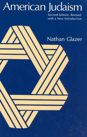 American Judaism de Nathan Glazer