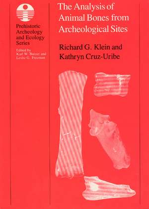 The Analysis of Animal Bones from Archeological Sites de Richard G. Klein