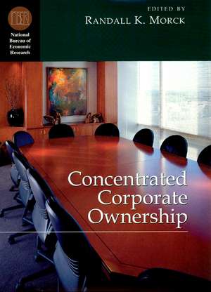 Concentrated Corporate Ownership de Randall K. Morck