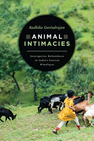 Animal Intimacies: Interspecies Relatedness in India's Central Himalayas de Radhika Govindrajan