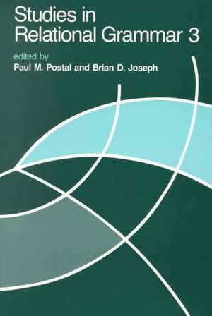 Studies in Relational Grammar 3 de Paul M. Postal