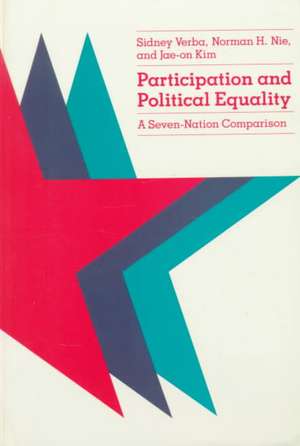 Participation and Political Equality: A Seven-Nation Comparison de Sidney Verba