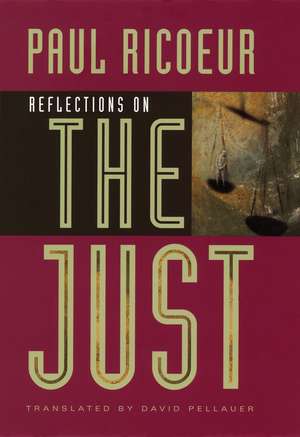 Reflections on the Just de Paul Ricoeur