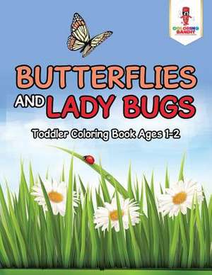 Butterflies and Lady Bugs de Coloring Bandit