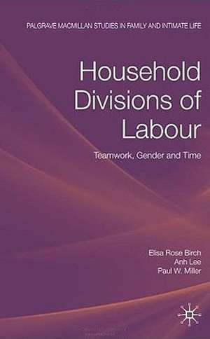 Household Divisions of Labour: Teamwork, Gender and Time de E. Birch