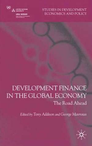 Development Finance in the Global Economy: The Road Ahead de T. Addison