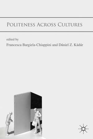 Politeness Across Cultures de F. Bargiela-Chiappini