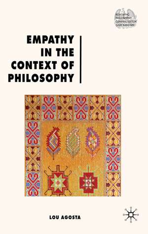 Empathy in the Context of Philosophy de L. Agosta