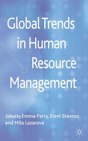 Global Trends in Human Resource Management de E. Parry