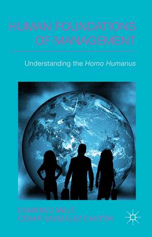 Human Foundations of Management: Understanding the Homo Humanus de D. Melé