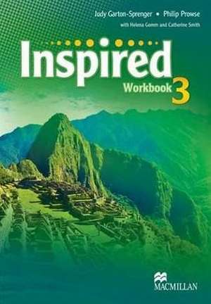 Inspired Level 3 Workbook de Philip Prowse