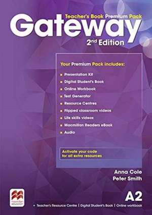 Gateway 2nd Edition A2 TB Premium Pack de Anna Cole