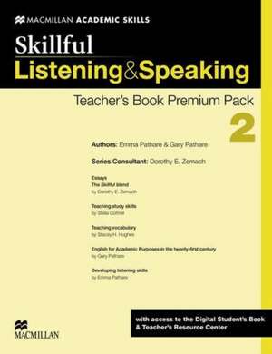 Skillful Level 2 Listening & Speaking Teacher's Book Premium Pack de Steve Gershon