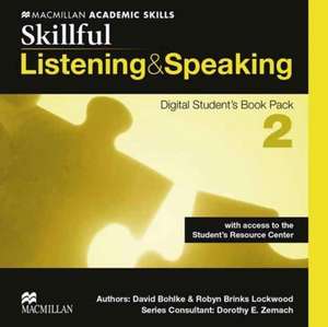 Skillful Level 2 Listening Speaking Digital Student's Book Pack de Steve Gershon