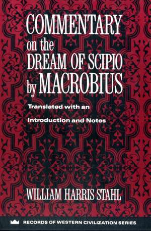 Commentary on the Dream of Scipio (Paper) de Macrobius Macrobius